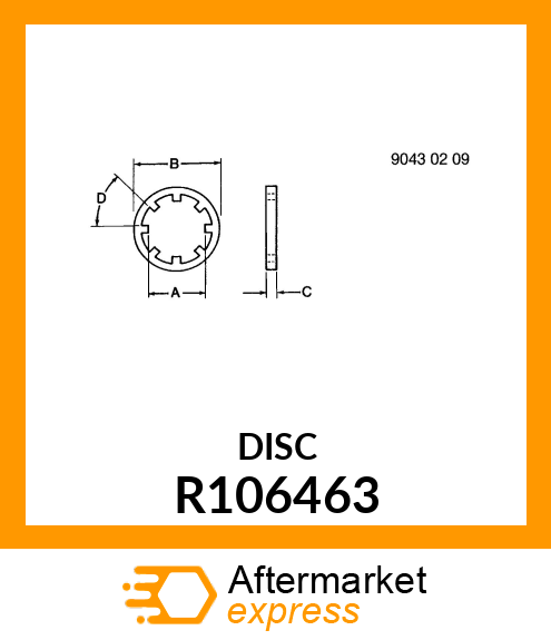 WASHER R106463