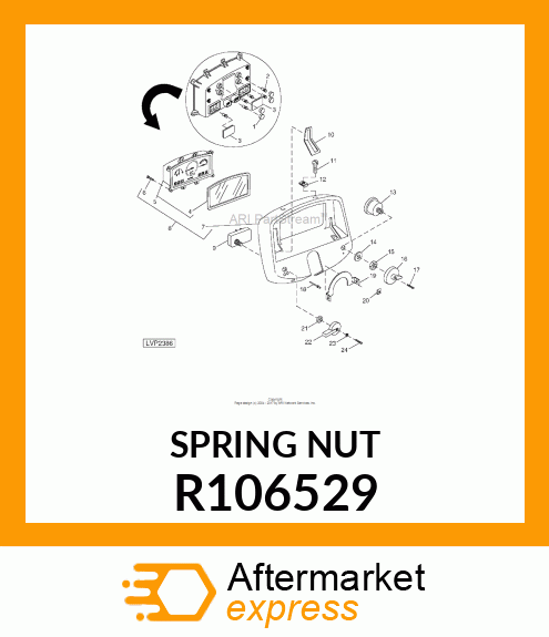 NUT, SPRING R106529