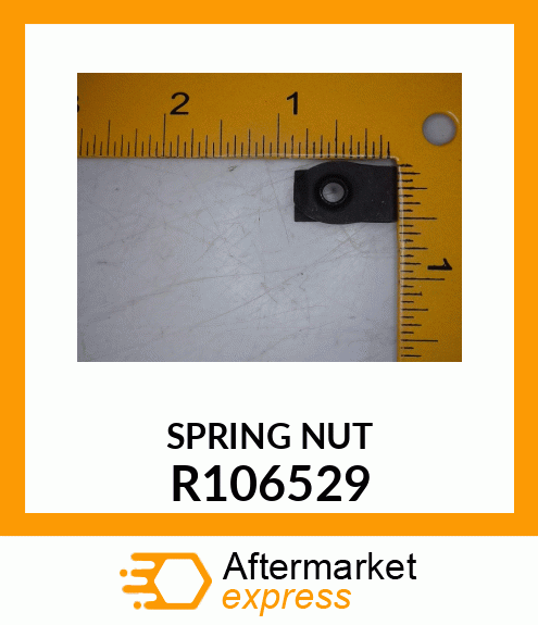 Spare part R106529 + NUT, SPRING