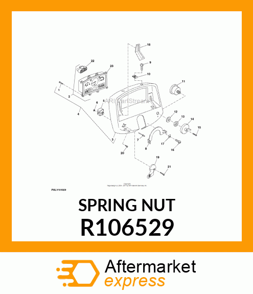 NUT, SPRING R106529