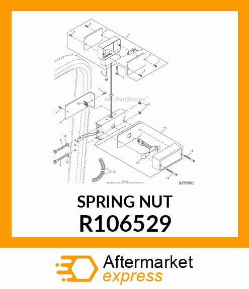 NUT, SPRING R106529