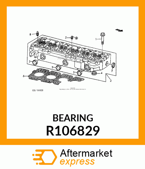 Valve Seat Insert R106829