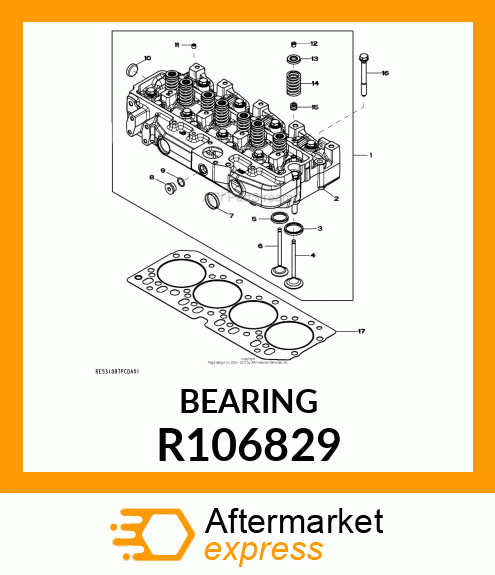 Valve Seat Insert R106829