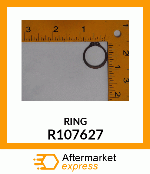 SNAP RING, RING, SNAP EXTERNAL R107627