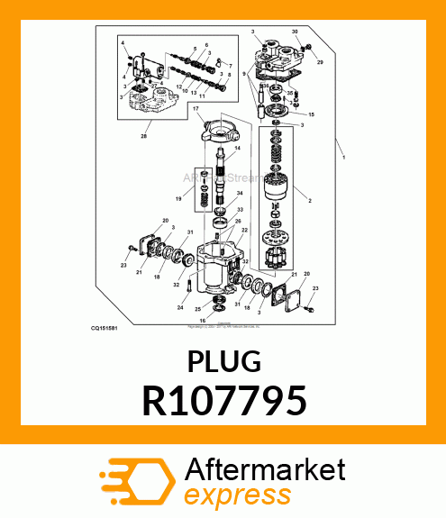 Pipe Plug - 2LUG, HEX SOCKET HEAD R107795