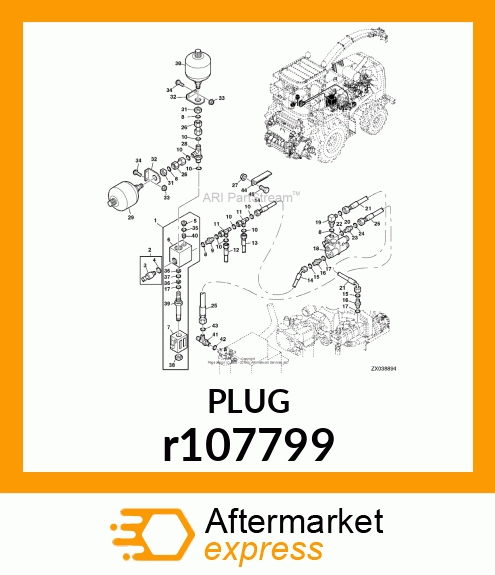 FITTING PLUG r107799