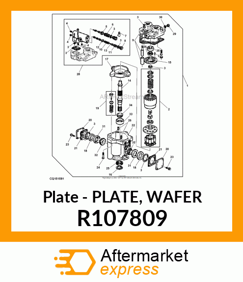 Plate - PLATE, WAFER R107809