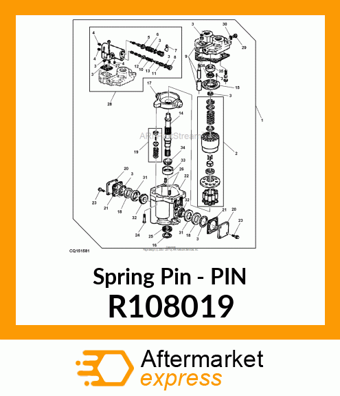 Spring Pin - PIN R108019