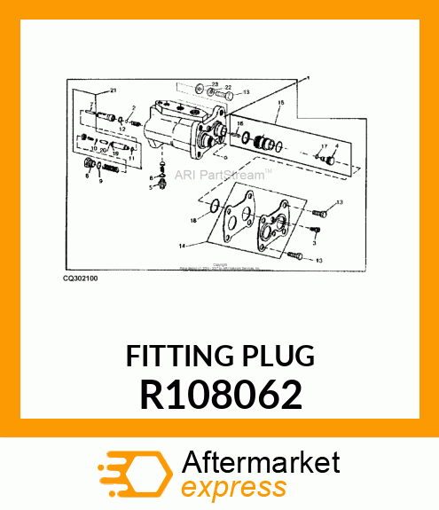 FITTING PLUG R108062