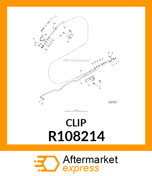 CLIP, RETAINING R108214