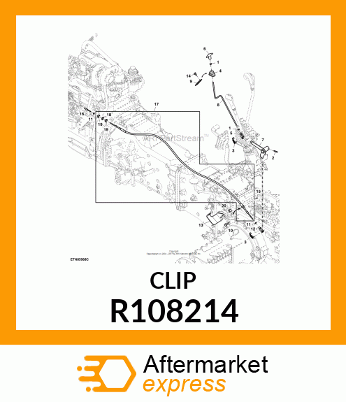 CLIP, RETAINING R108214