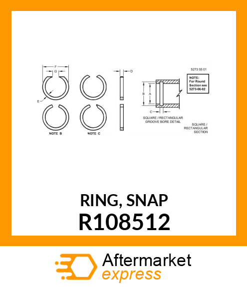 RING, SNAP R108512