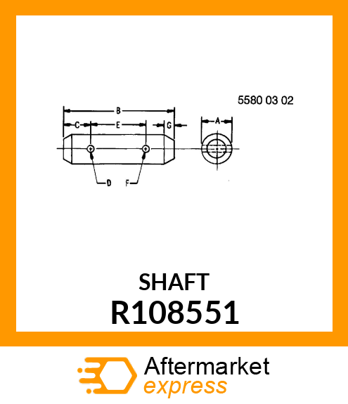 SHAFT R108551