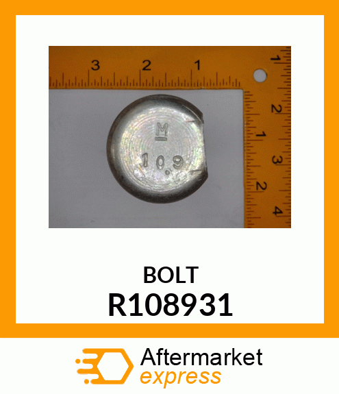 BOLT, ROUND HEAD, SHORT SQUARE NECK R108931