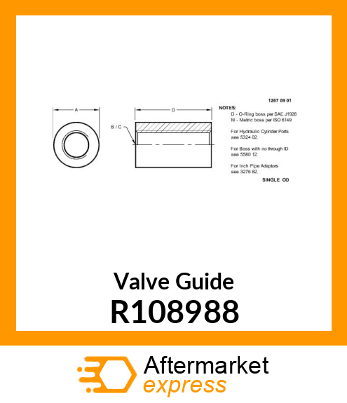 GUIDE, VALVE R108988