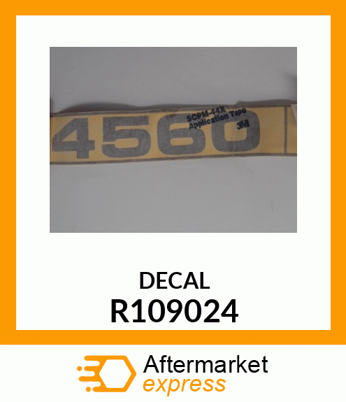 DECAL R109024