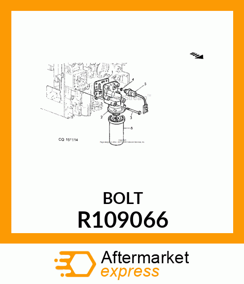 SCREW, HEX FLANGE R109066