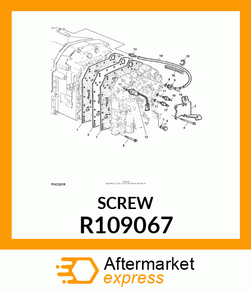 SCREW, HEX FLANGE R109067