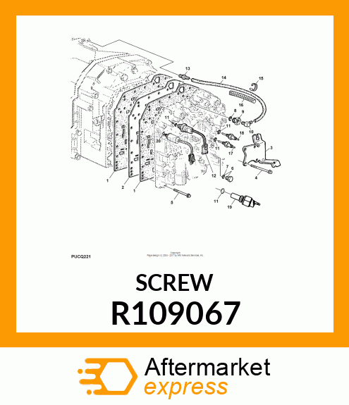 SCREW, HEX FLANGE R109067