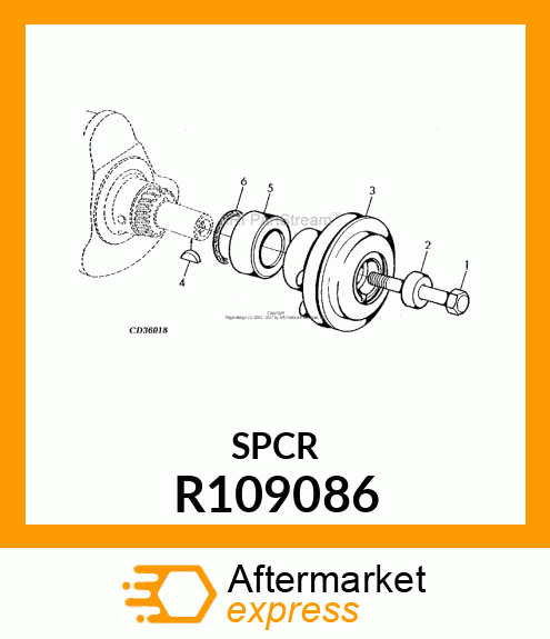 SPACER R109086