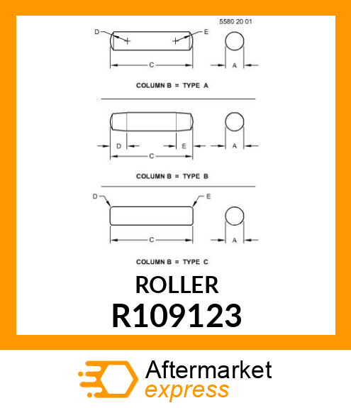 NEEDLE ROLLER R109123