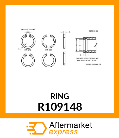 RING, SNAP R109148