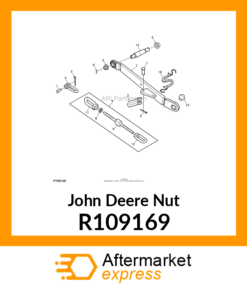 NUT, EYE NUT E R109169