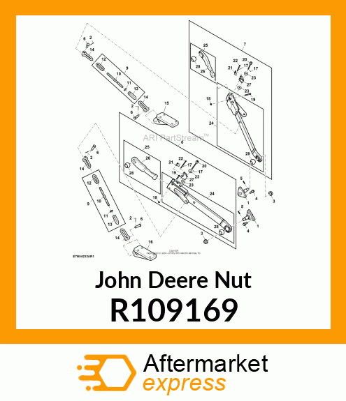 NUT, EYE NUT E R109169