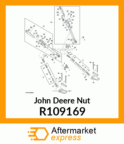 NUT, EYE NUT E R109169