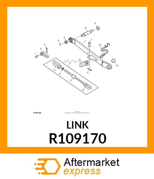 NUT, EYE NUT E R109170