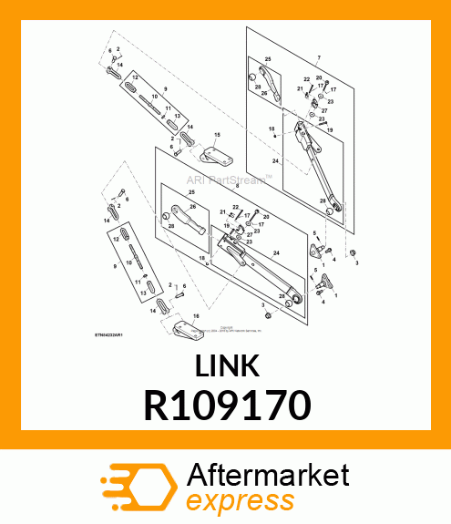 NUT, EYE NUT E R109170