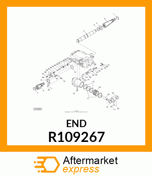 ARM, LIFT RH R109267