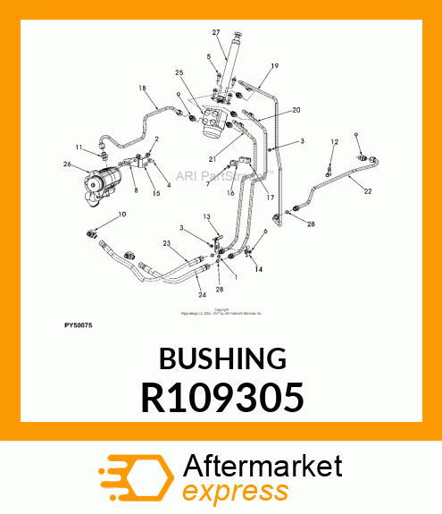 BUSHING, BUSHING R109305