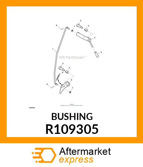 BUSHING, BUSHING R109305