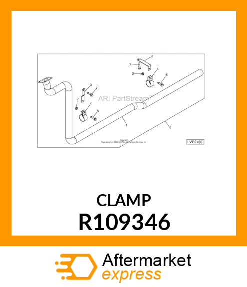 CLAMP, PIPE R109346