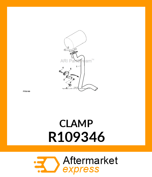 CLAMP, PIPE R109346