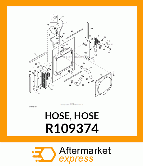 HOSE, HOSE R109374