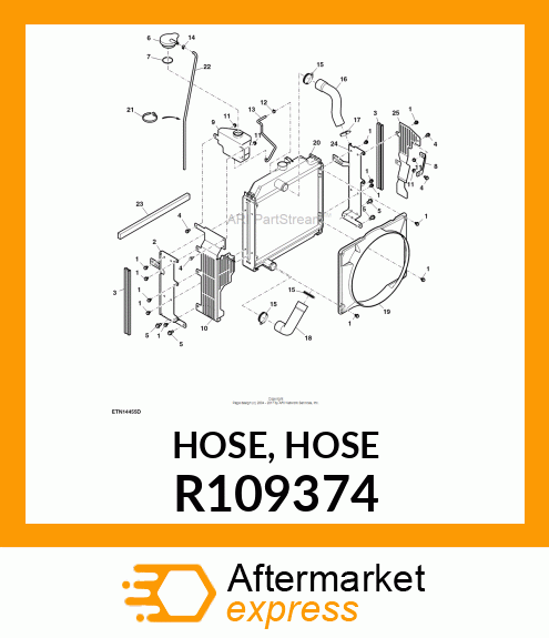 HOSE, HOSE R109374