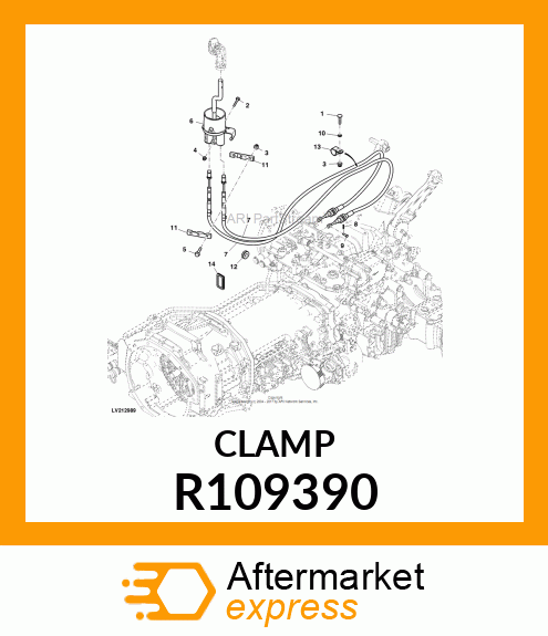 CLAMP, CABLE R109390