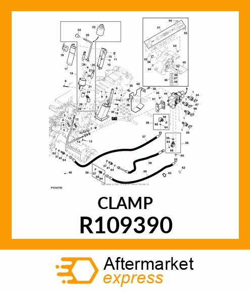 CLAMP, CABLE R109390