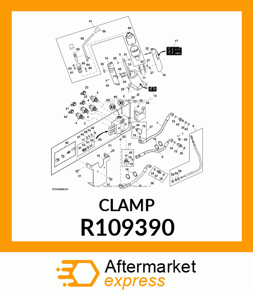 CLAMP, CABLE R109390