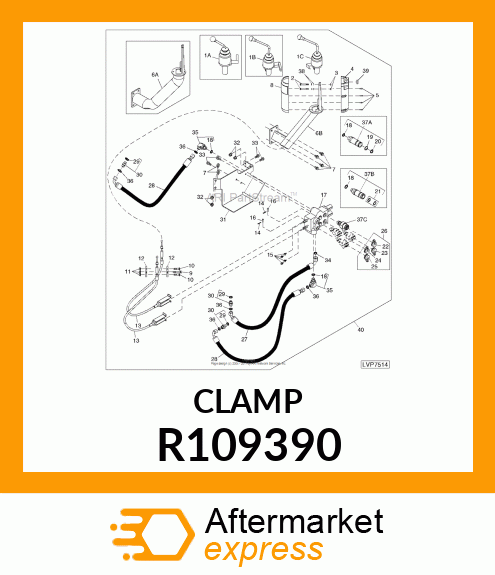 CLAMP, CABLE R109390