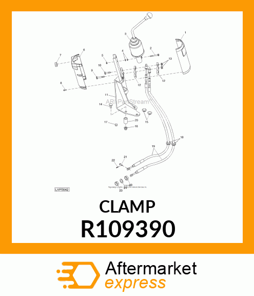 CLAMP, CABLE R109390