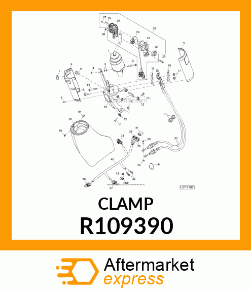 CLAMP, CABLE R109390