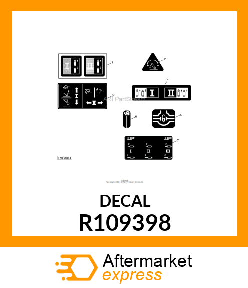 LABEL, SCV IDENTIFICATION R109398