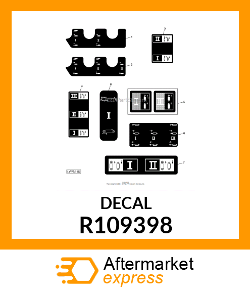 LABEL, SCV IDENTIFICATION R109398