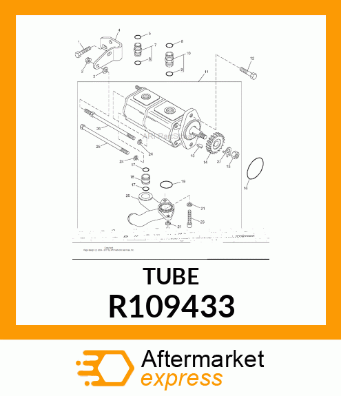 TUBE, FEEDER R109433