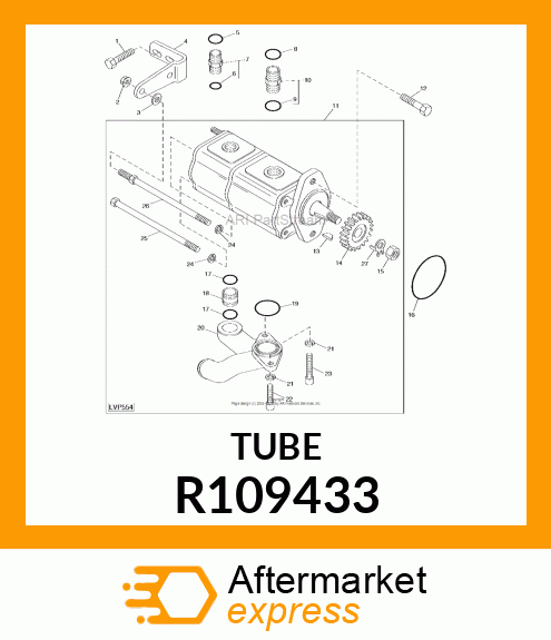 TUBE, FEEDER R109433