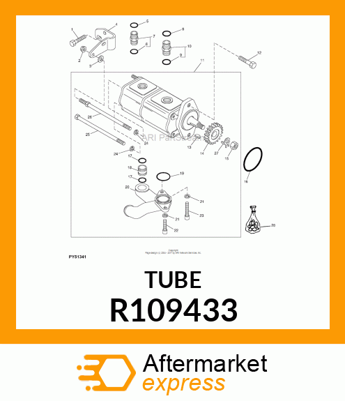 TUBE, FEEDER R109433