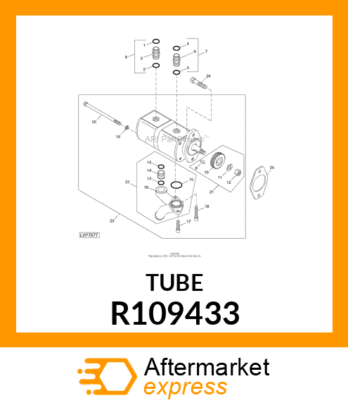 TUBE, FEEDER R109433